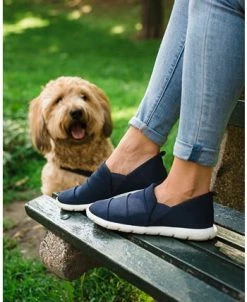 Isotoner Signature Zenz From Isotoner Women's Indoor/Outdoor Pintuck Lauren Slip-Ons -Steve Madden Shop 10670283 fpx