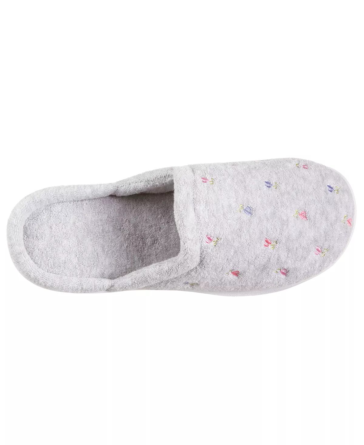 Isotoner Signature Women's Secret Sole Embroidered Clog Slippers 6 Isotoner Signature Women's Secret Sole Embroidered Clog Slippers - Image 4