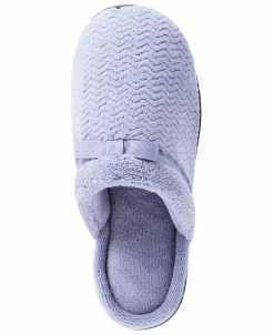 Isotoner Signature Women's Chevron Microterry Clog Slippers, Online Only -Steve Madden Shop 12228542 fpx