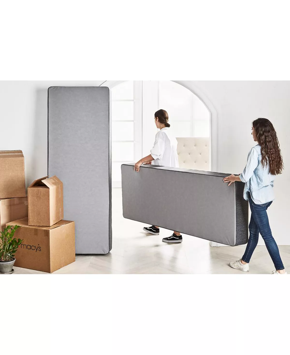 Hotel Collection Assic By Shifman Luxury Coil Low Profile Box Spring - Queen Split, Created For Macy's 5 Hotel Collection Assic By Shifman Luxury Coil Low Profile Box Spring - Queen Split, Created For Macy's - Image 3