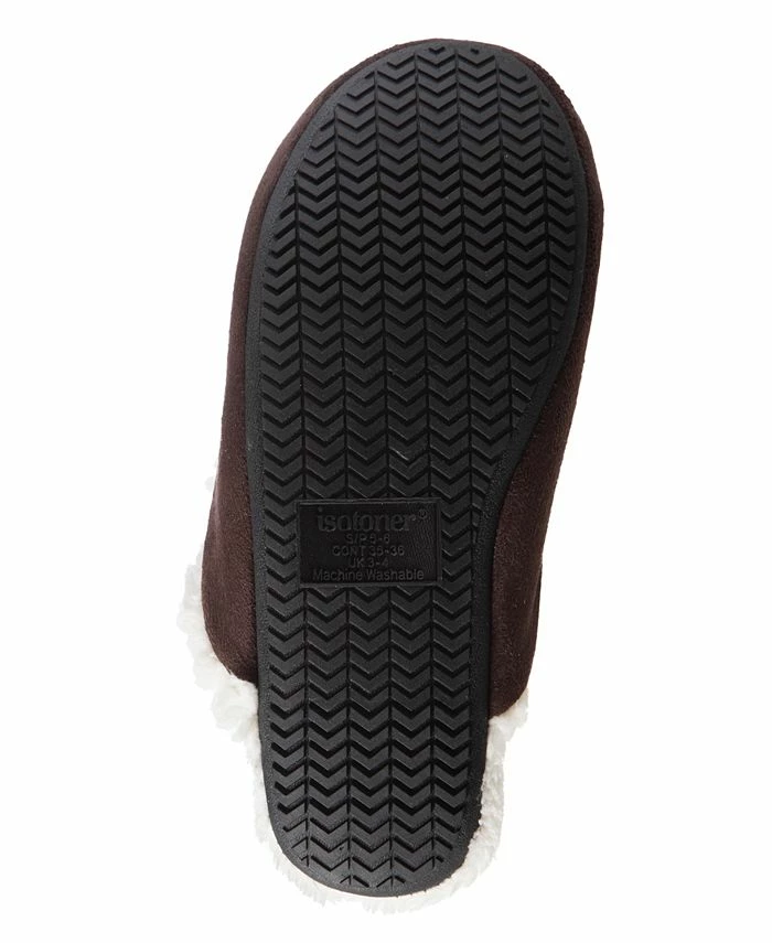 Isotoner Signature Microsuede Alex Scuff With 360 Surround Memory Foam Slipper, Online Only 6 Isotoner Signature Microsuede Alex Scuff With 360 Surround Memory Foam Slipper, Online Only - Image 4