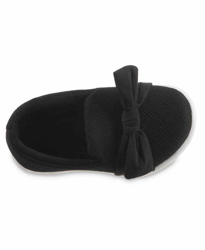 Isotoner Signature Women's Indoor/Outdoor Zenz Hatch Knit Closed-Back With Tie Slip-Ons 6 Isotoner Signature Women's Indoor/Outdoor Zenz Hatch Knit Closed-Back With Tie Slip-Ons - Image 4