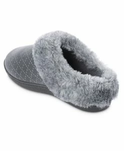 Isotoner Signature Women's Velour Sabrine Hoodback Slippers -Steve Madden Shop 17835746 fpx