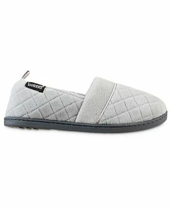 Isotoner Signature Quilted Memory Foam Microterry Slip On Slippers 4 Isotoner Signature Quilted Memory Foam Microterry Slip On Slippers - Image 2