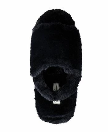 Jessica Simpson Women's Open Toe Plush Platform Slingback Slipper 5 Jessica Simpson Women's Open Toe Plush Platform Slingback Slipper - Image 3