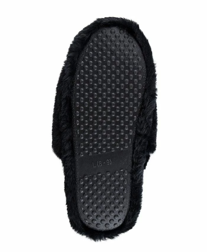 Jessica Simpson Women's Open Toe Plush Platform Slingback Slipper 6 Jessica Simpson Women's Open Toe Plush Platform Slingback Slipper - Image 4