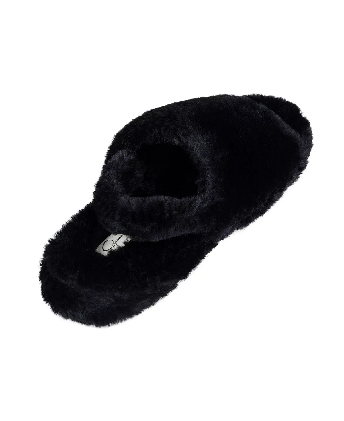 Jessica Simpson Women's Open Toe Plush Platform Slingback Slipper 7 Jessica Simpson Women's Open Toe Plush Platform Slingback Slipper - Image 5