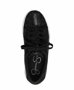 Jessica Simpson Women's Silesta Embellished Lace-Up Sneakers 11 Jessica Simpson Women's Silesta Embellished Lace-Up Sneakers -Steve Madden Shop 18818383 fpx