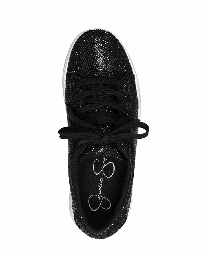 Jessica Simpson Women's Silesta Embellished Lace-Up Sneakers 6 Jessica Simpson Women's Silesta Embellished Lace-Up Sneakers - Image 4