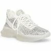 Steve Madden Women's Maxima Rhinestone-Trim Trainer Sneakers 2 Steve Madden Women's Maxima Rhinestone-Trim Trainer Sneakers -Steve Madden Shop 18893979 fpx