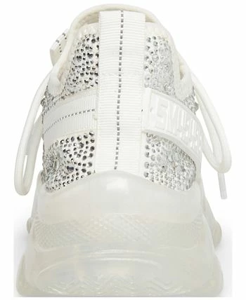 Steve Madden Women's Maxima Rhinestone-Trim Trainer Sneakers 5 Steve Madden Women's Maxima Rhinestone-Trim Trainer Sneakers - Image 3