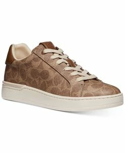 Coach Women's Lowline Signature Lace-up Sneakers