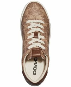 Coach Women's Lowline Signature Lace-up Sneakers -Steve Madden Shop 18999593 fpx
