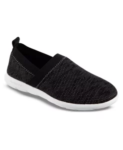 Isotoner Signature Zenz From Isotoner Women's Indoor/Outdoor Elastic Sport Knit Elastic Slip-Ons