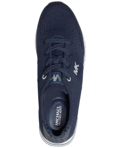 Michael Kors Women's Monique Knit Trainer Lace-Up Retro Running Sneakers 12 Michael Kors Women's Monique Knit Trainer Lace-Up Retro Running Sneakers -Steve Madden Shop 19320845 fpx