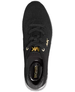 Michael Kors Women's Monique Knit Trainer Lace-Up Retro Running Sneakers 14 Michael Kors Women's Monique Knit Trainer Lace-Up Retro Running Sneakers -Steve Madden Shop 19320857 fpx