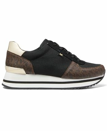 Michael Kors Women's Monique Trainer Lace-Up Sneakers 4 Michael Kors Women's Monique Trainer Lace-Up Sneakers - Image 2