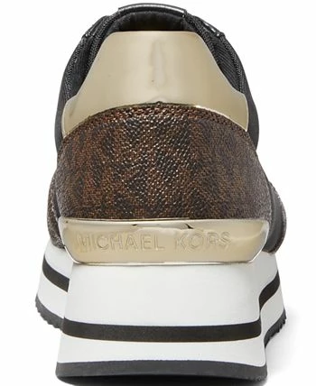 Michael Kors Women's Monique Trainer Lace-Up Sneakers 5 Michael Kors Women's Monique Trainer Lace-Up Sneakers - Image 3