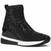 Michael Kors Women's Skyler Embellished Sneaker Booties -Steve Madden Shop 19858063 fpx