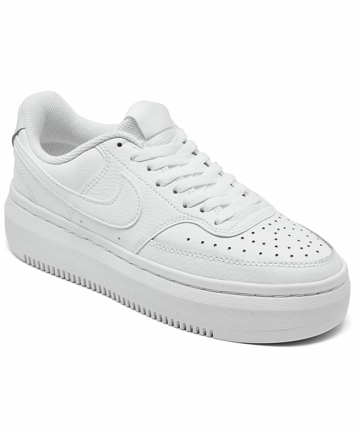 Nike Women's Court Vision Alta Leather Platform Casual Sneakers From Finish Line 3 Nike Women's Court Vision Alta Leather Platform Casual Sneakers From Finish Line