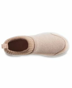Isotoner Signature Zenz Hatch-Knit Sock Bootie Slippers -Steve Madden Shop 20091917 fpx