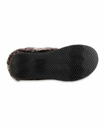Isotoner Signature Women's Memory Foam Microsuede And Faux Fur Hoodback Eco Comfort Slippers 8 Isotoner Signature Women's Memory Foam Microsuede And Faux Fur Hoodback Eco Comfort Slippers - Image 6