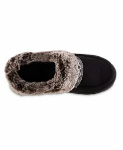 Isotoner Signature Women's Memory Foam Microsuede And Faux Fur Hoodback Eco Comfort Slippers 17 Isotoner Signature Women's Memory Foam Microsuede And Faux Fur Hoodback Eco Comfort Slippers -Steve Madden Shop 20091961 fpx