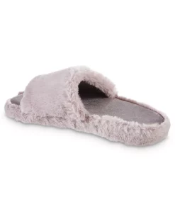 Isotoner Signature Women's Memory Foam Faux Fur And Satin Tabby Slide Slippers -Steve Madden Shop 20092019 fpx