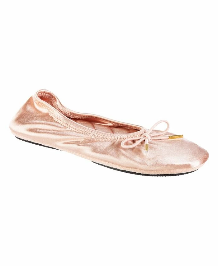 Isotoner Signature Women's Memory Foam Sloan Printed Ballerina Slippers 3 Isotoner Signature Women's Memory Foam Sloan Printed Ballerina Slippers
