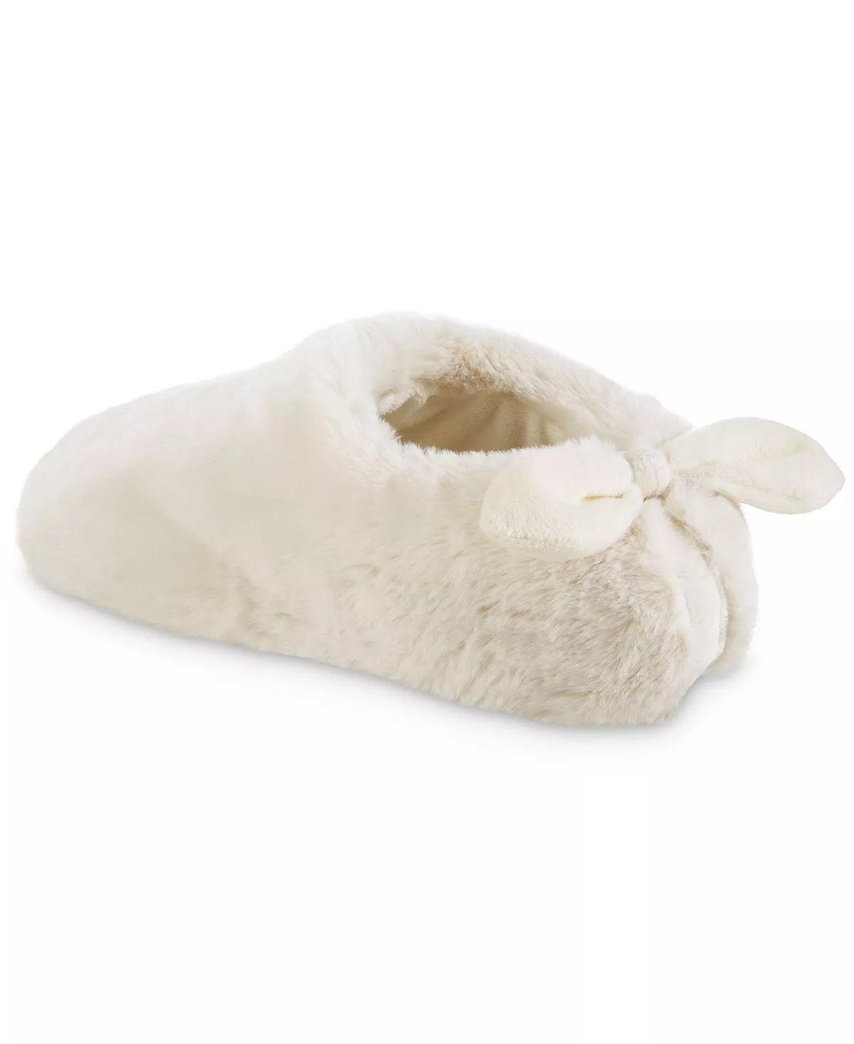 Isotoner Signature Women's Memory Foam Faux Fur Shay Slippers 8 Isotoner Signature Women's Memory Foam Faux Fur Shay Slippers - Image 6