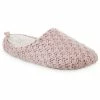 Isotoner Signature Women's Chunky Knit Sutton Hoodback Slippers -Steve Madden Shop 20422741 fpx