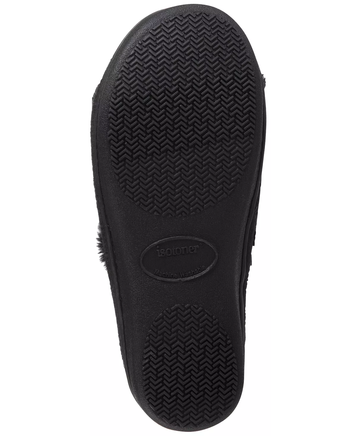 Isotoner Signature Women's Laurel Faux Fur Slide Slippers 8 Isotoner Signature Women's Laurel Faux Fur Slide Slippers - Image 6