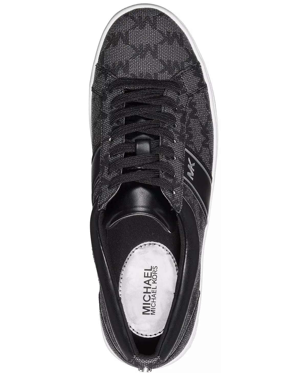 Michael Kors Women's Juno Stripe Lace-Up Sneakers 7 Michael Kors Women's Juno Stripe Lace-Up Sneakers - Image 5