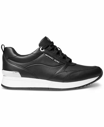 Michael Kors Women's Allie Stride Trainer Lace-Up Sneakers 4 Michael Kors Women's Allie Stride Trainer Lace-Up Sneakers - Image 2