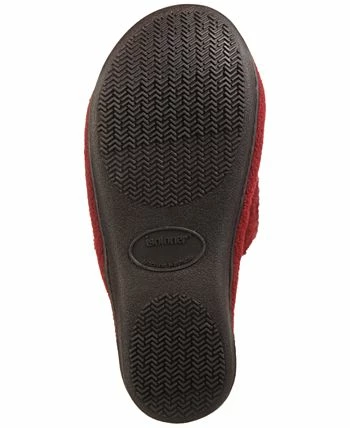 Isotoner Signature Women's Laurel Faux Fur Slide Slippers 5 Isotoner Signature Women's Laurel Faux Fur Slide Slippers - Image 3