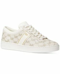 Michael Kors Women's Juno Stripe Lace-Up Sneakers
