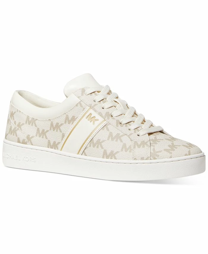 Michael Kors Women's Juno Stripe Lace-Up Sneakers 3 Michael Kors Women's Juno Stripe Lace-Up Sneakers