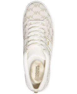 Michael Kors Women's Juno Stripe Lace-Up Sneakers 12 Michael Kors Women's Juno Stripe Lace-Up Sneakers -Steve Madden Shop 21047182 fpx
