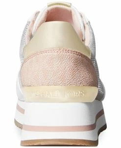 Michael Kors Women's Monique Knit Trainer Lace-Up Sneakers -Steve Madden Shop 21103976 fpx
