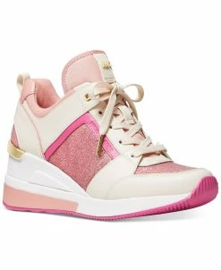 Michael Kors Women's George Lace-Up Trainer Sneakers