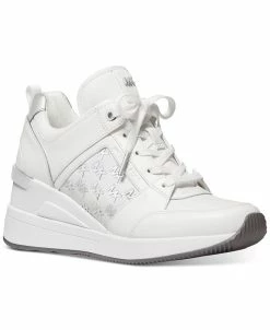 Michael Kors Women's George Lace-Up Trainer Sneakers