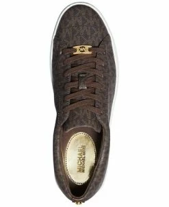 Michael Kors Women's Keaton Logo Lace-Up Sneakers -Steve Madden Shop 21729089 fpx