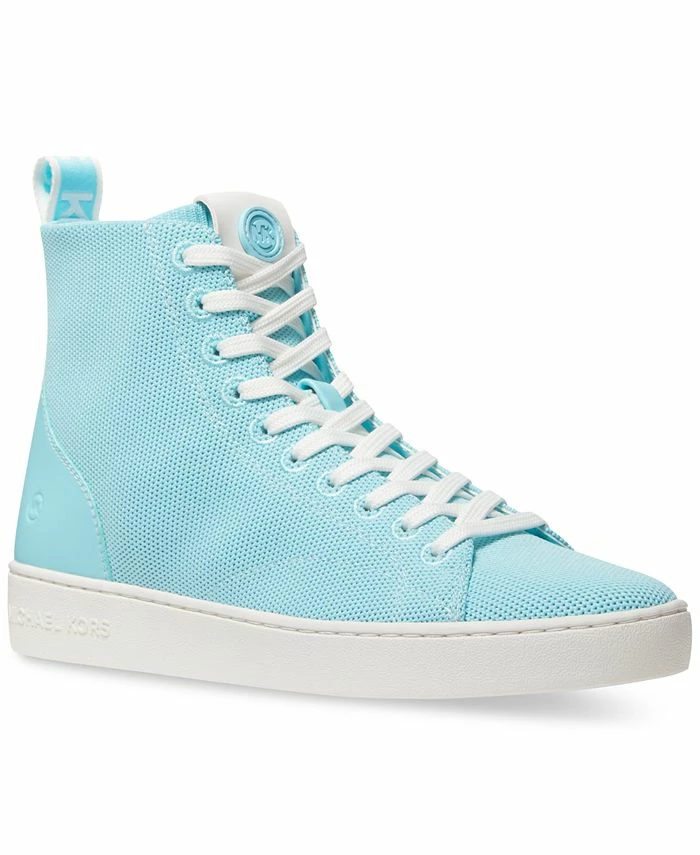 Michael Kors Women's Edie Knit Lace-Up High-Top Sneakers 2 Michael Kors Women's Edie Knit Lace-Up High-Top Sneakers