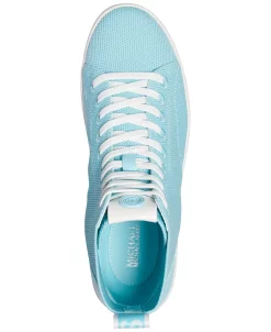 Michael Kors Women's Edie Knit Lace-Up High-Top Sneakers 9 Michael Kors Women's Edie Knit Lace-Up High-Top Sneakers -Steve Madden Shop 21931005 fpx
