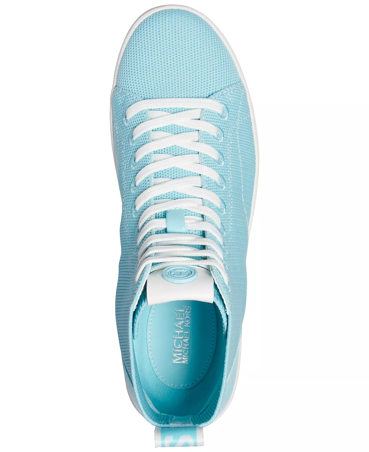 Michael Kors Women's Edie Knit Lace-Up High-Top Sneakers 5 Michael Kors Women's Edie Knit Lace-Up High-Top Sneakers - Image 4