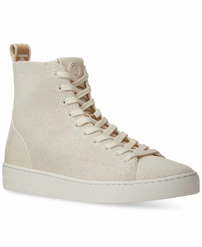 Michael Kors Women's Edie Knit Lace-Up High-Top Sneakers 3 Michael Kors Women's Edie Knit Lace-Up High-Top Sneakers