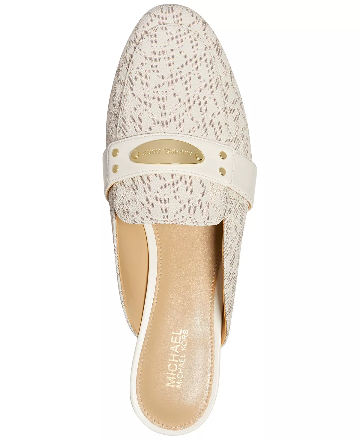 Michael Kors Women's MK Plate Mules 5 Michael Kors Women's MK Plate Mules - Image 3