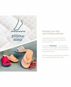 Isotoner Signature Women's Recycled Microterry Aster Slide -Steve Madden Shop 22060618 fpx