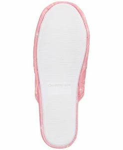 Charter Club Women's Quilted Paisley Floral Slippers, Created For Macy's -Steve Madden Shop 22175669 fpx