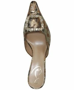 Sam Edelman Women's Brit Embellished-Buckle Dress Mules 11 Sam Edelman Women's Brit Embellished-Buckle Dress Mules -Steve Madden Shop 22515985 fpx